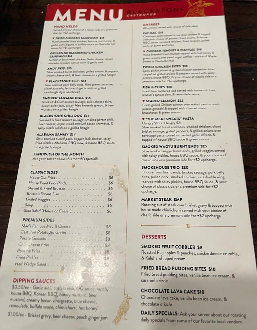 Blackstone Gastropub